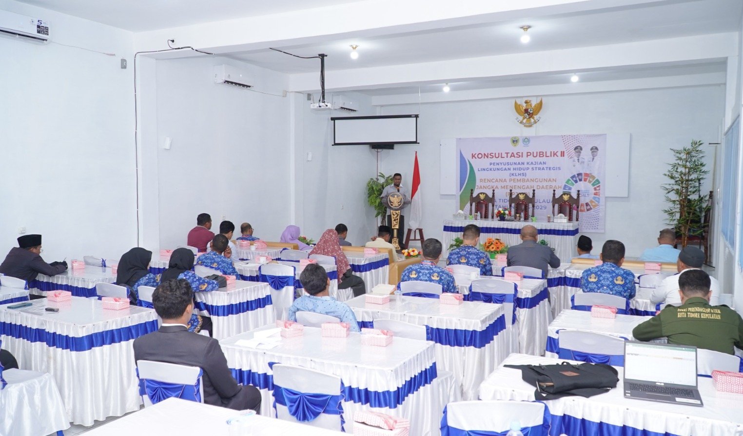 Pemkot Tidore Kepulauan Menggelar Konsultasi Publik II KLHS RPJMD