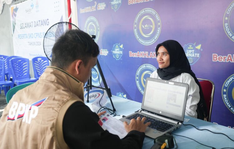41 Peserta Ikuti Ujian Seleksi Kompetensi Dasar CPNS BPKP di UPT BKN Ternate