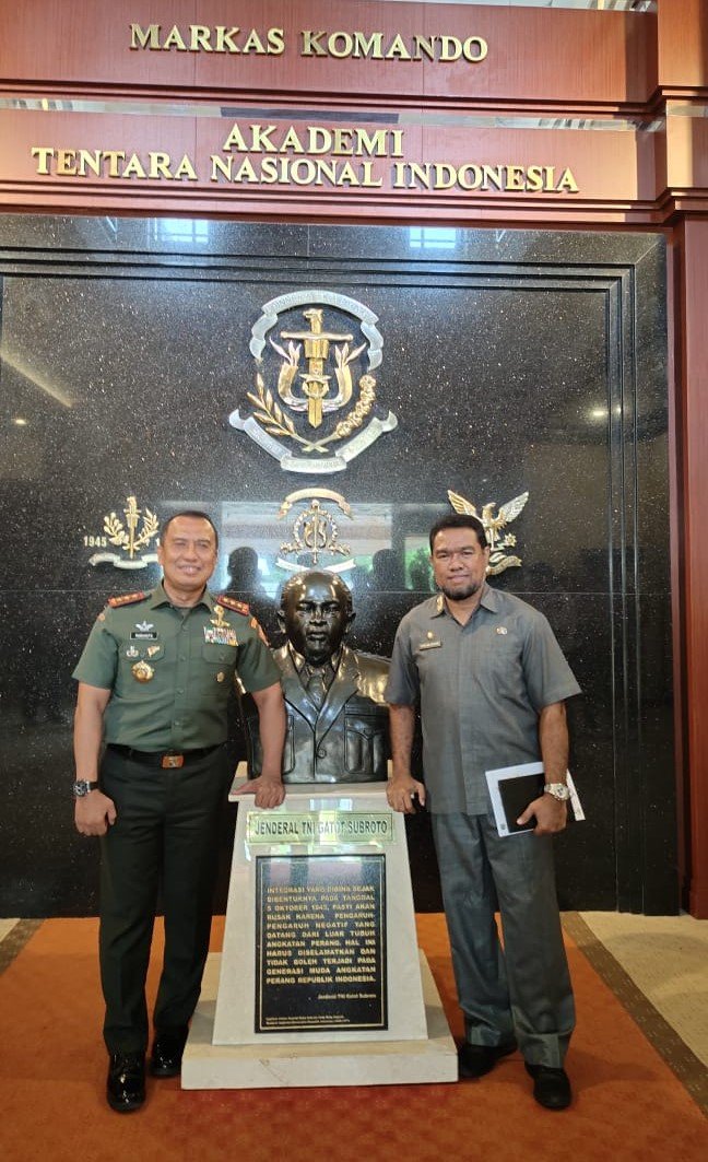 Tidore jadi Lokus Pelaksanaan Latsitardanus ke 45, Asisten II Hadiri Rakor Persiapan di Mako Akademi TNI Cilangkap