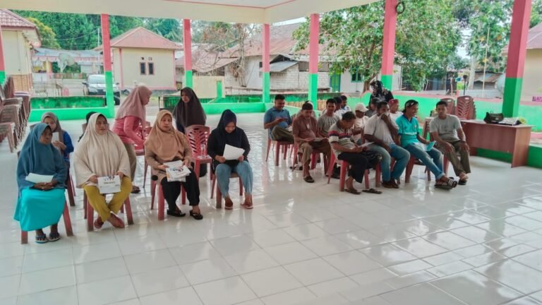 KPU Kota Tidore Kepulauan Gencar Melakukan Sosialisasi Sigaro Memilih Di Kecamatan Oba Utara