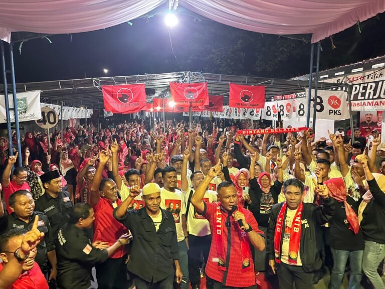 Ratusan Pendukung Dan Simpatisan Padati Kampanye MASI-AMAN Di Tongowai