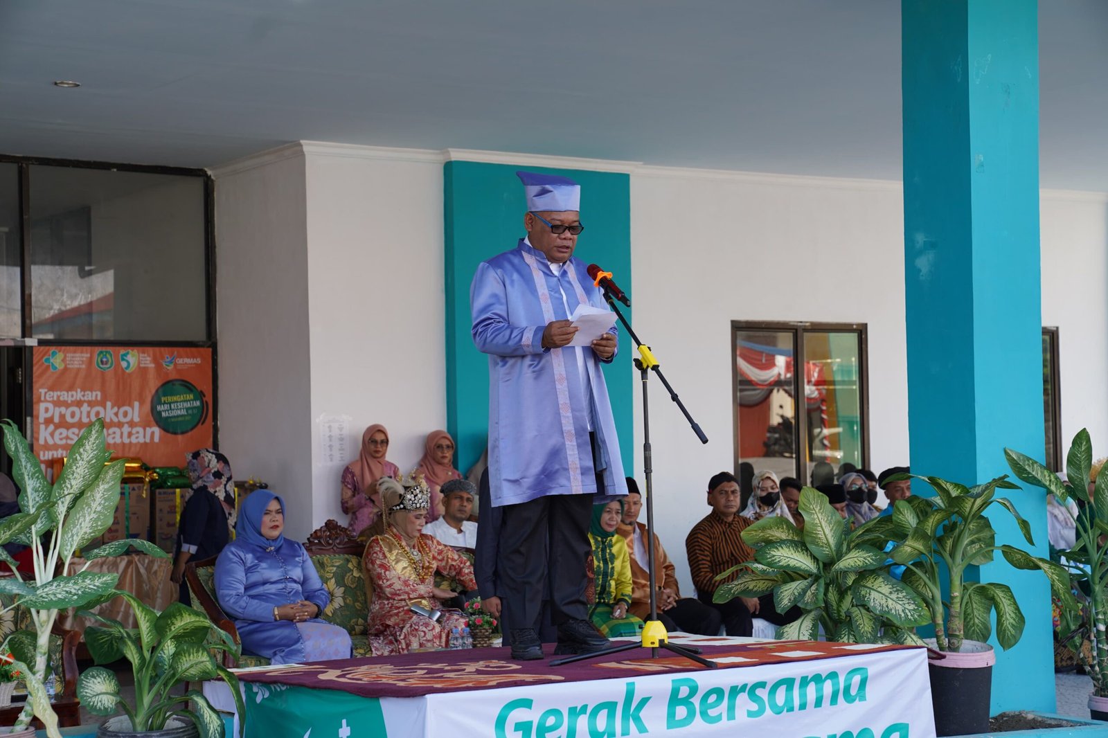 Hari Kesehatan Nasional ke-60 : Pj Gubernur Ajak Masyarakat Bangun Kesadaran Kesehatan