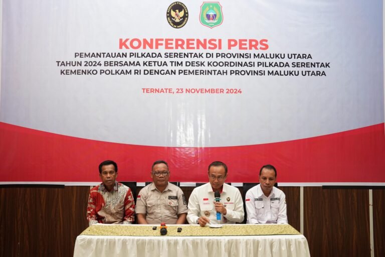 Pj. Gubernur Ajak Masyarakat Malut Salurkan Hak Pilih di TPS