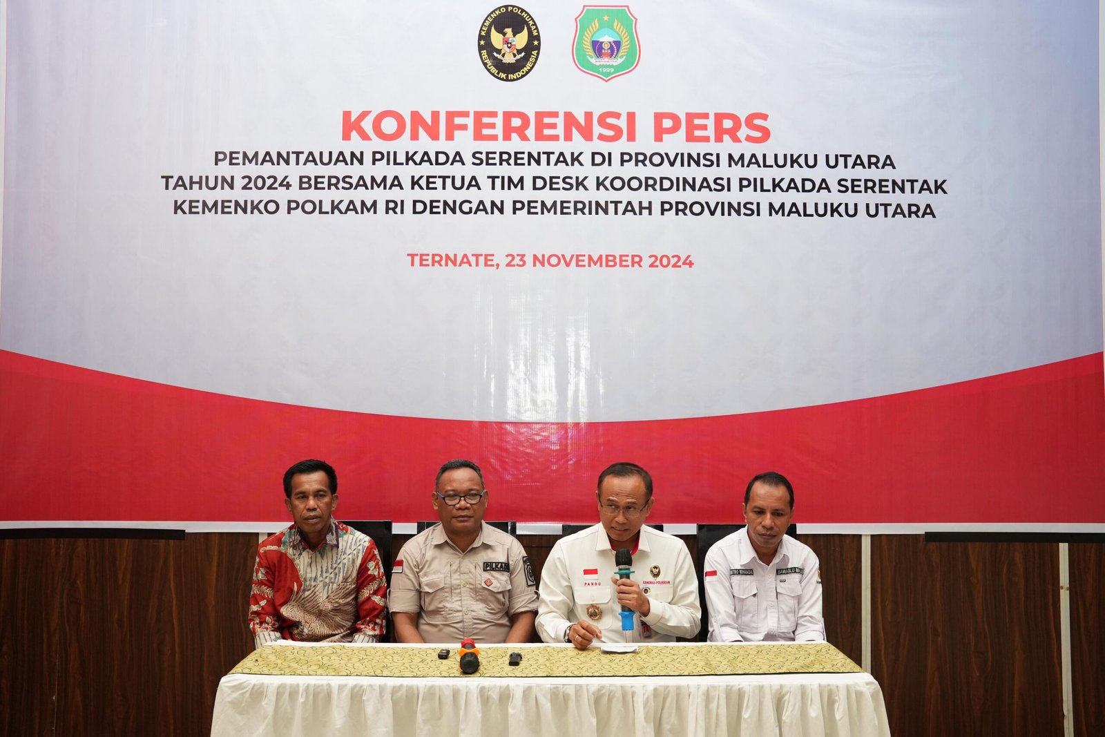 Pj. Gubernur Ajak Masyarakat Malut Salurkan Hak Pilih di TPS