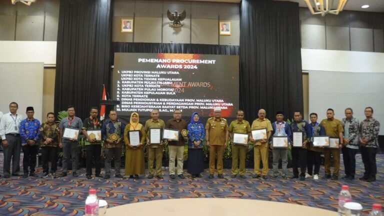 Raih Penghargaan UKPBJ Level 3, Kepala UPBJ Tidore: Capaian ini Sebagai Motivasi Meningkatkan Kinerja