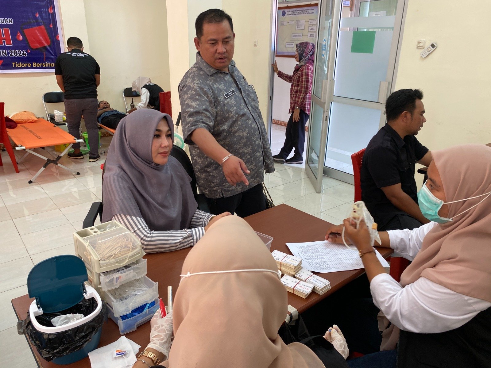 Wujudkan BNN Kota Tidore Bersih Narkoba, Fadris Sangun Lakukan Pemeriksaan Internal