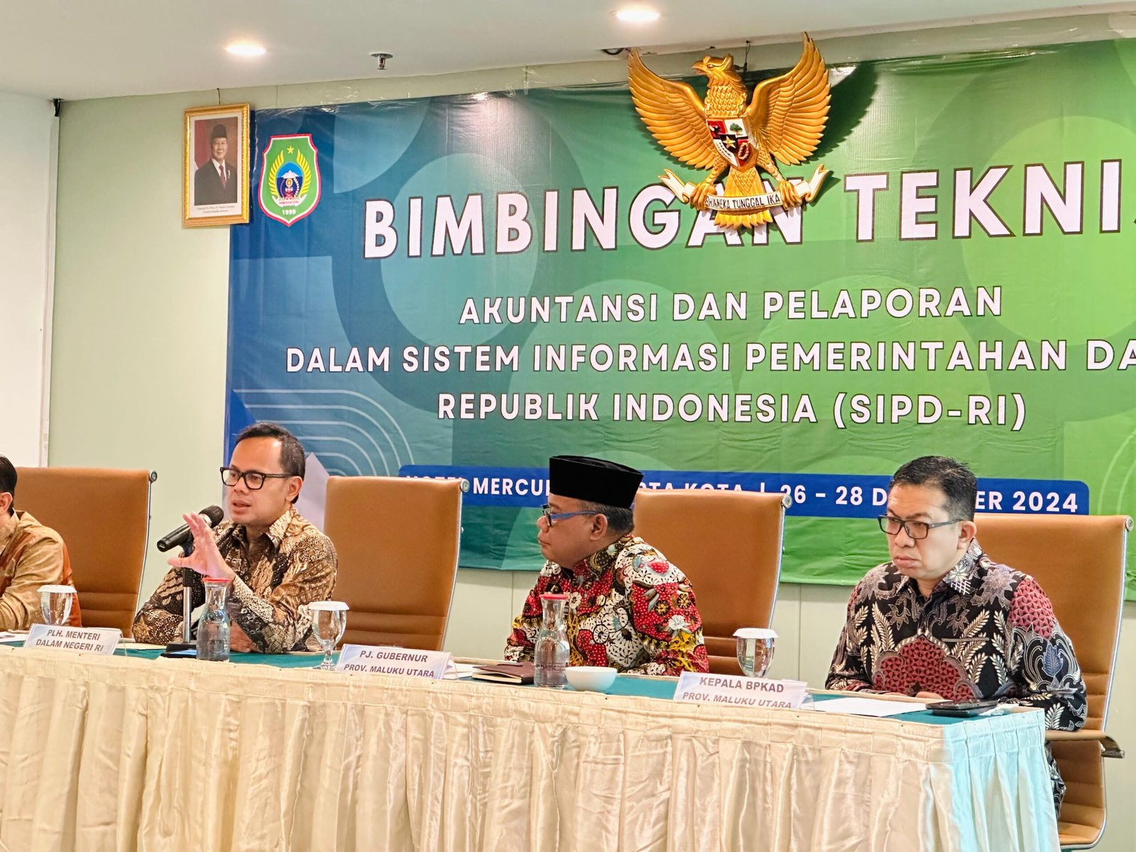 Plh Mendagri Titip Sederet Pesan Untuk Pj Gubernur Maluku Utara
