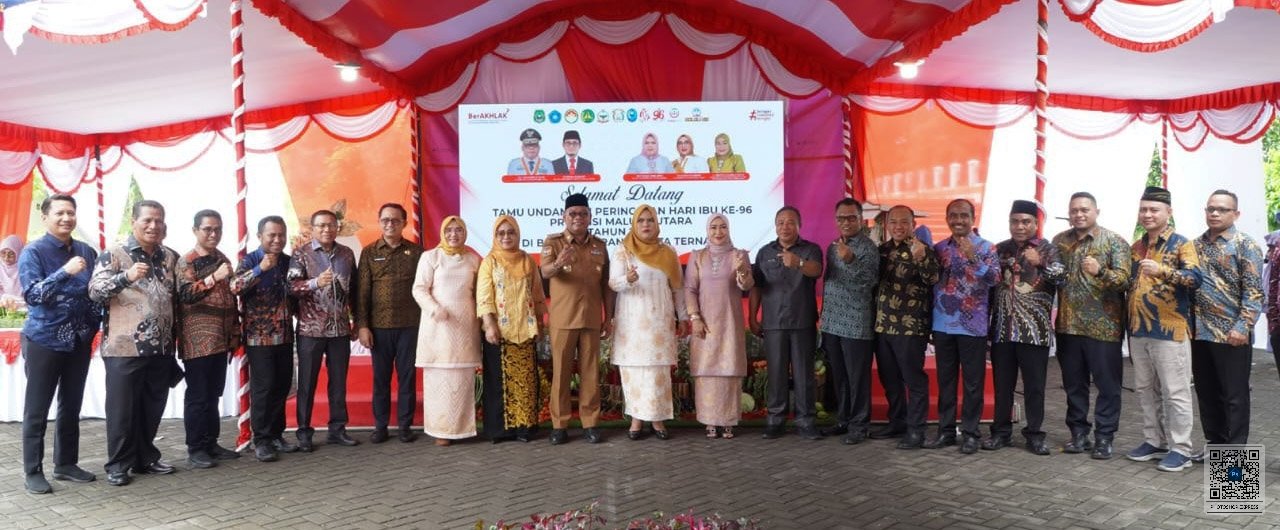 Kepala Bappeda Malut Hadiri Puncak Peringati Hari Ibu di Ternate