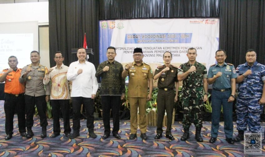 Perkuat Pengawasan, Inspektorat Maluku Utara Gelar Rakor APIP dan APH di Ternate