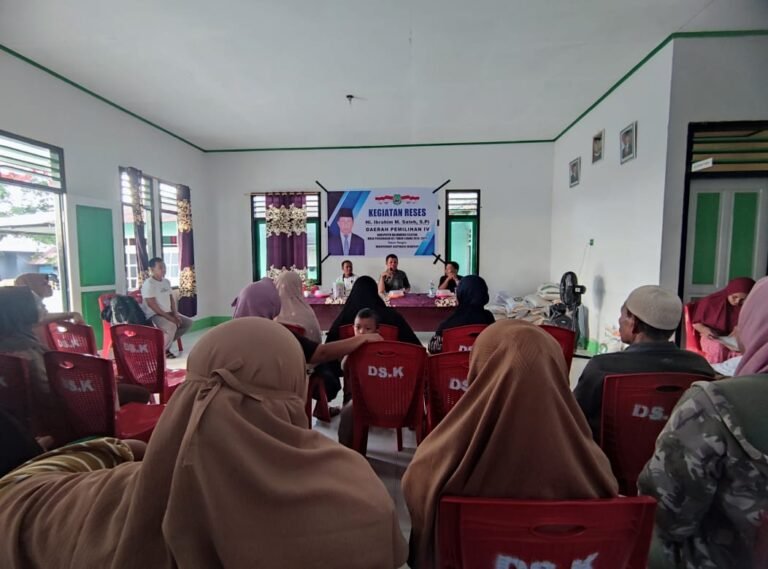 Serap Aspirasi, Hi. Ibrahim M. Saleh reses di Desa Kupal