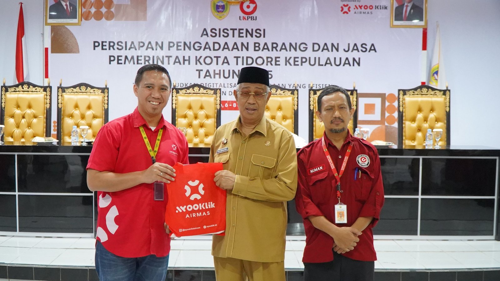 UKPBJ Tidore Gelar Asistensi Persiapan Pengadaan Barang dan Jasa Pemerintah Kota Tidore Kepulauan Tahun 2025