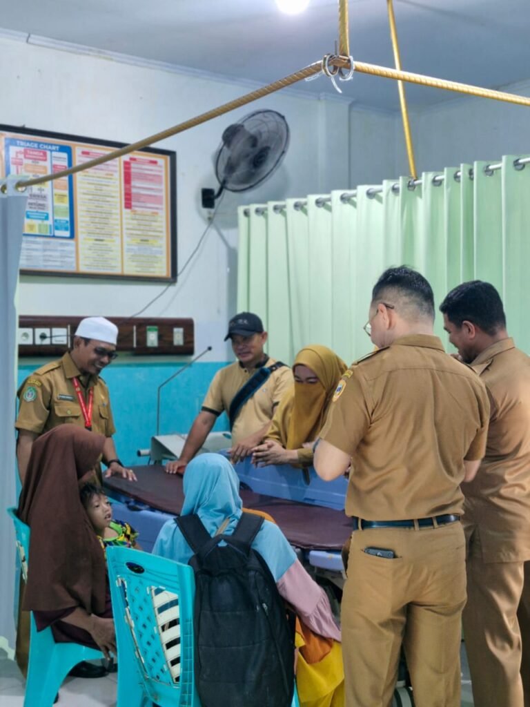TPPS Kota Tidore Kepulauan Fasilitasi Rujuk Berobat Bayi Beresiko Stunting Di RSD Tidore Kepulauan