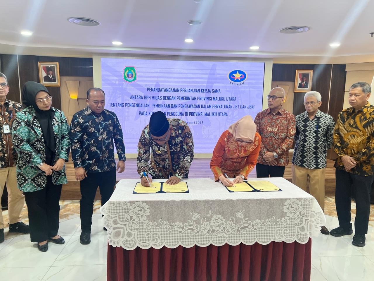 Pemprov Maluku Utara resmi Teken MoU dengan BPH Migas Jakarta