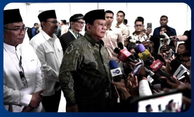 Presiden Prabowo Berkomitmen Wujudkan Pemerintahan Bebas Korupsi dan Pro-Rakyat