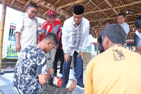 Kunker di Akhir Masa Jabatan, Wali Kota Tidore Borong Hasil Karya Warga Binaan Rutan