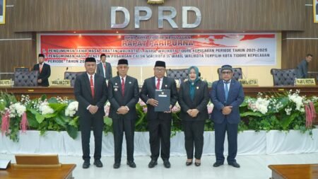 DPRD Gelar Paripurna Pengemuman Masa Akhir Jabatan Walikota Dan Wakil Walikota Periode 2021-2025