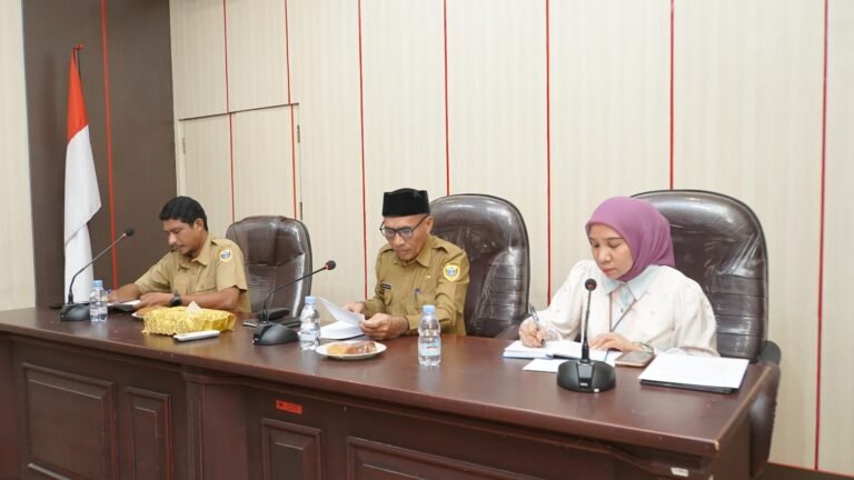 Pemda Tikep Mengikuti Rakor Intergrasi Pembayaran Katalog Elektronik