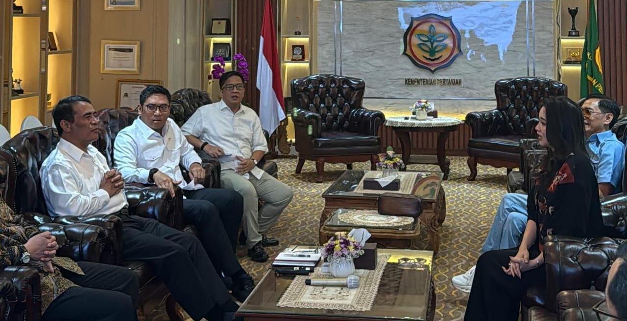 Temui Andi Amran, ini pembahasan Sherly Tjoanda untuk Strategi pangan Maluku Utara