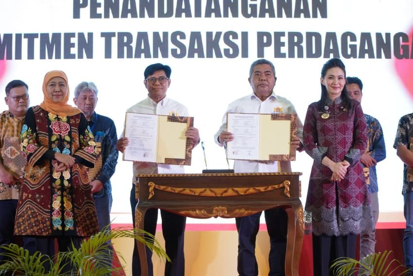 Perluas Bisnis dan Investasi, Pemprov Malut dan Jatim remi Teken Kerja Sama melalui Misi Dagang