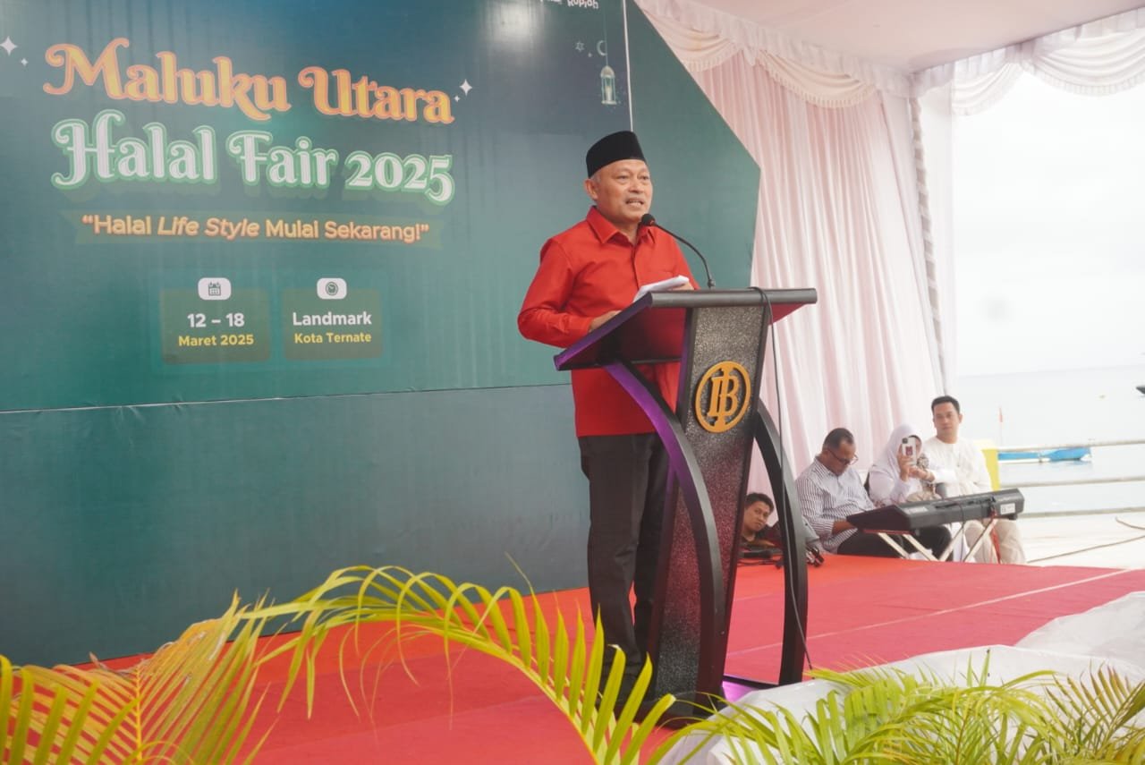 Penutupan “Malut Halal Fair 2025.” Wagub Memberi Apresiasi Kepada Semua Pihak