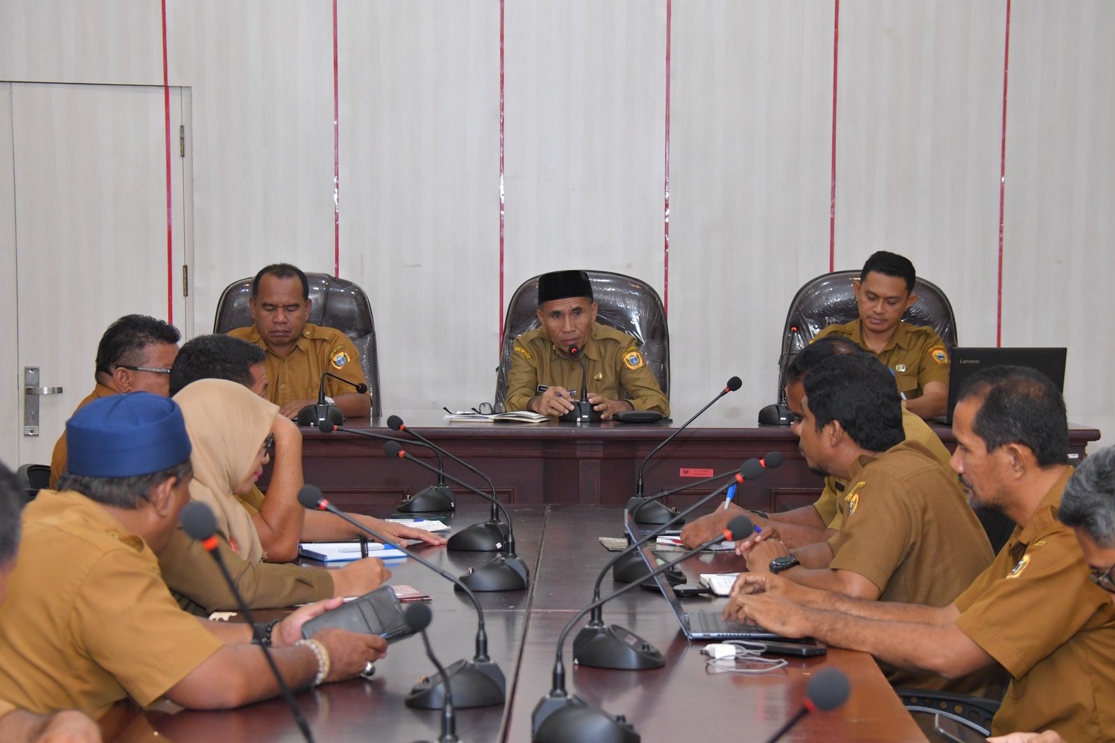 Matangkan Program 100 Hari, Tim Bantuan Sembako Kolaborasi dengan Tim Satu Data Tidore