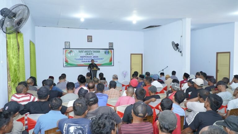 Hadiri RAT Koperasi Sadar Bahari Mandiri, Walikota Harap Koperasi Dapat Mendukung Program 100 Hari Kerja
