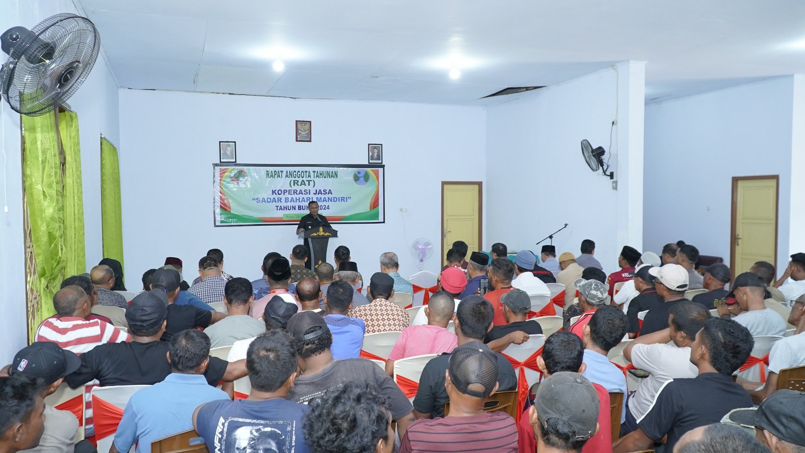 Hadiri RAT Koperasi Sadar Bahari Mandiri, Walikota Harap Koperasi Dapat Mendukung Program 100 Hari Kerja