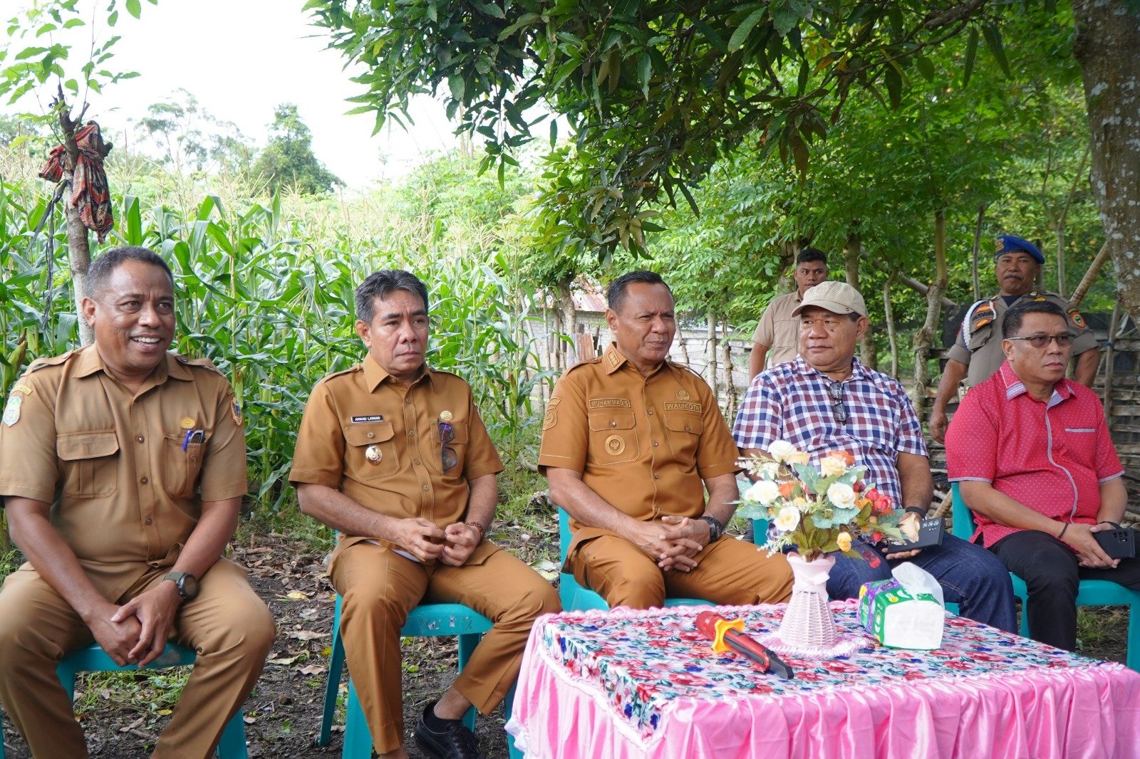 Sebanyak 7.000 Populasi Pohon Jagung Milik Poktan Garolaha Kelurahan Dowora Resmi Dipanen