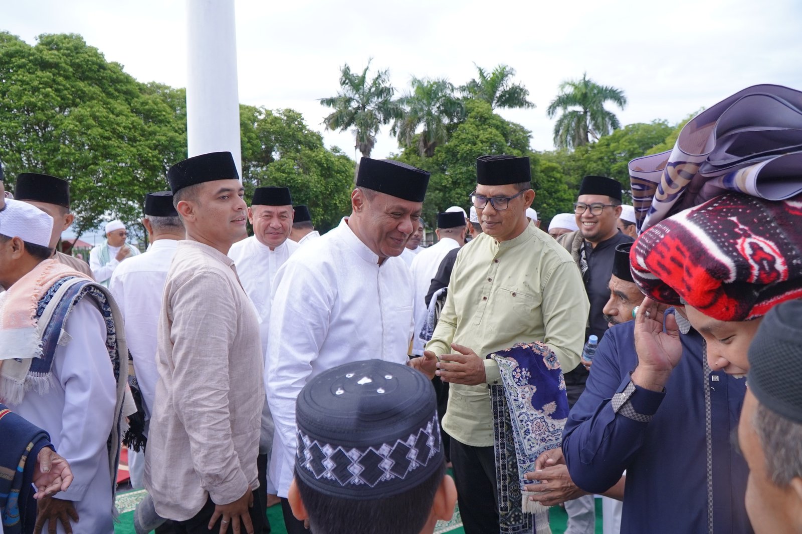 Pelaksaan Shalat Ied 1446 H/2025 M di Kota Tidore Kepulauan Berjalan Lancar