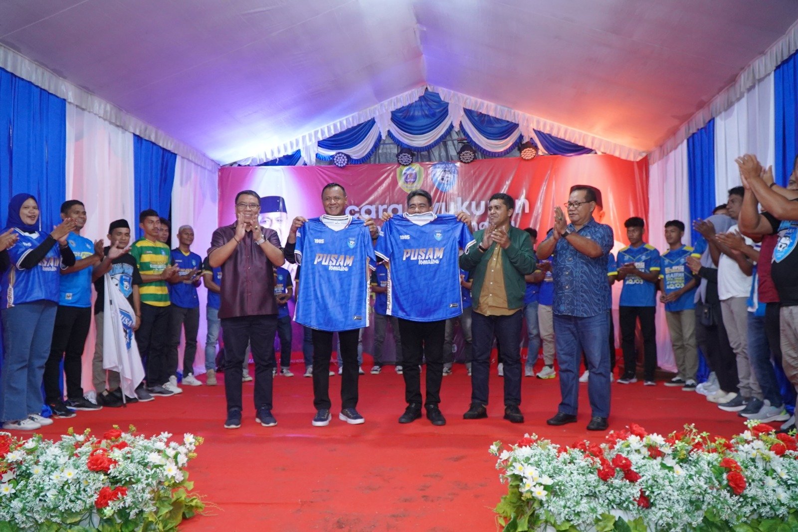 Muhammad Sinen Resmi Melaunching Jersey Baru Pusam