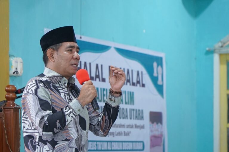 Hadiri Halal Bihalal Majilis Taklim se-Kecamatan Oba Utara, Wawali: Penting Menjaga Silaturahmi