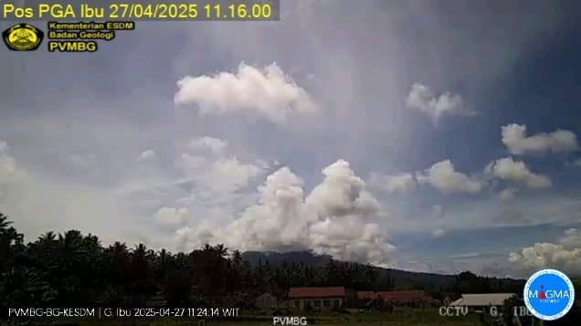 Erupsi Gunung Ibu, Gubernur Malut Imbau Warga Patuhi Zona Aman