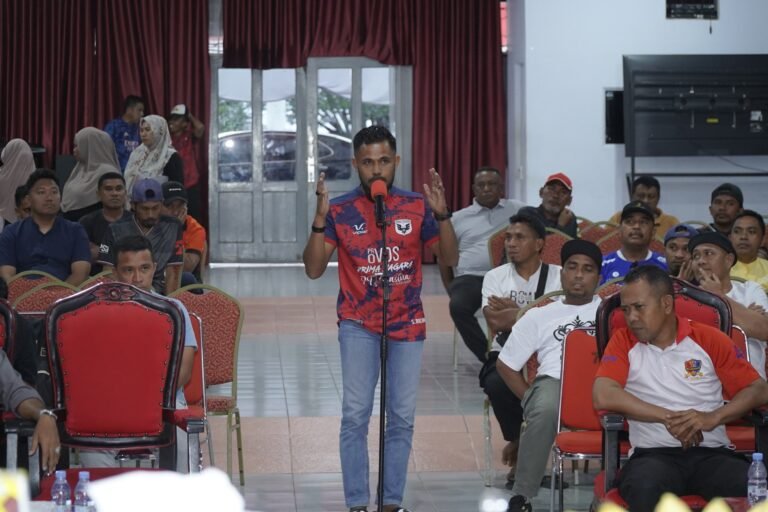 Wali Kota Tidore Pimpin Rapat Evaluasi Panitia bersama Peserta GOT Jelang Babak 16 Besar
