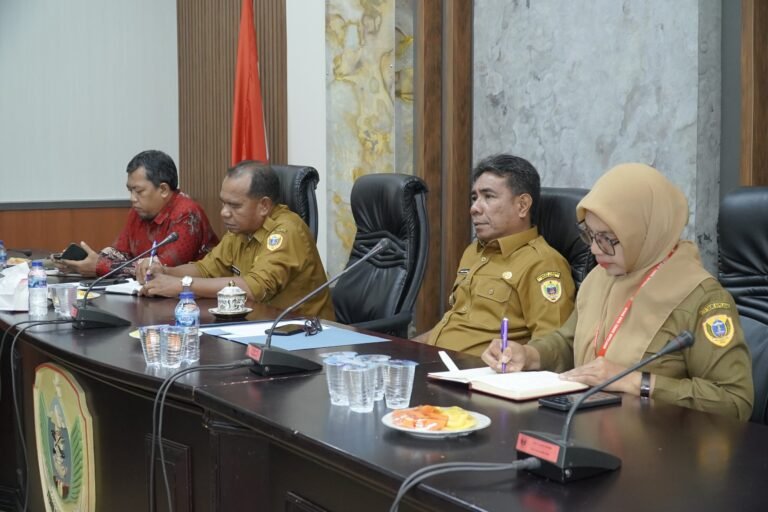 Pemda Kota Tidore Kepulauan Rutin Mengikuti Rakor Pengendalian Inflasi