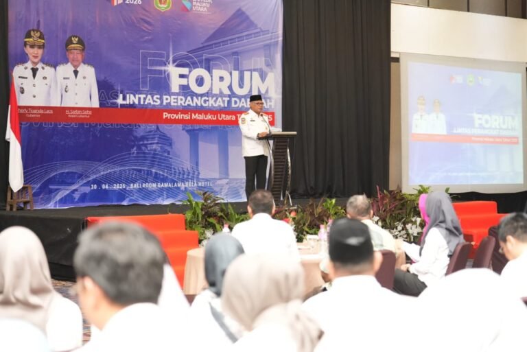 Buka Forum Lintas Perangkat Daerah, Sekprov berharap adanya kolaborasi dan sinergitas bersama