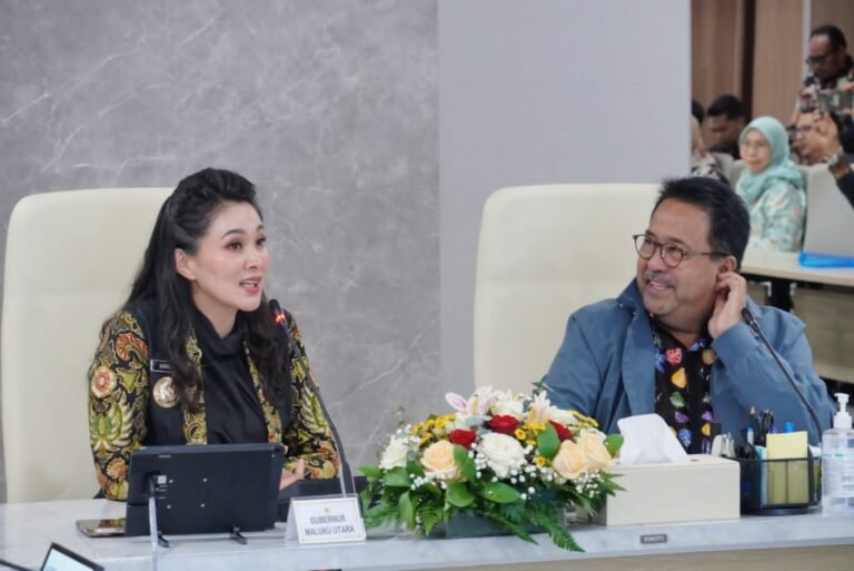Perkuat Hubungan Kelembagaan Berbasis Digital, Gubernur Malut Sherly laos Temui Wagub DKI Rano Karno