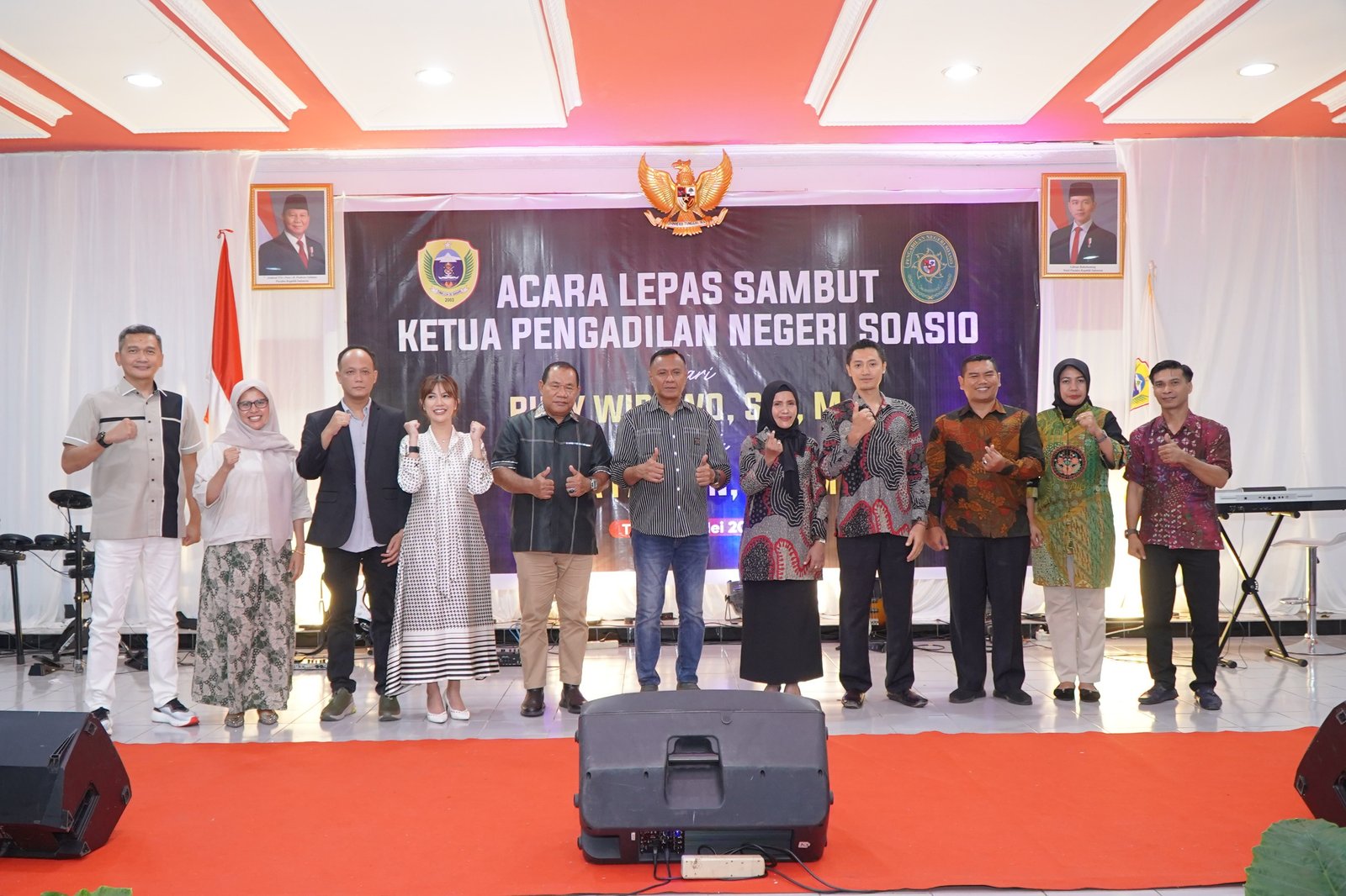Resmi Berganti, Wali Kota Tidore Sampaikan Terima Kasih kepada Ketua PN Tidore