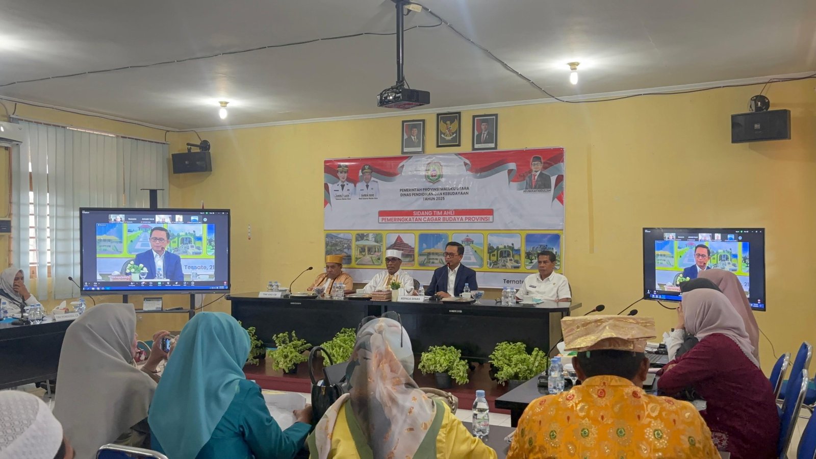 Dikbud Malut Gelar Sidang Tim Ahli Pemeringkatan Cagar Budaya