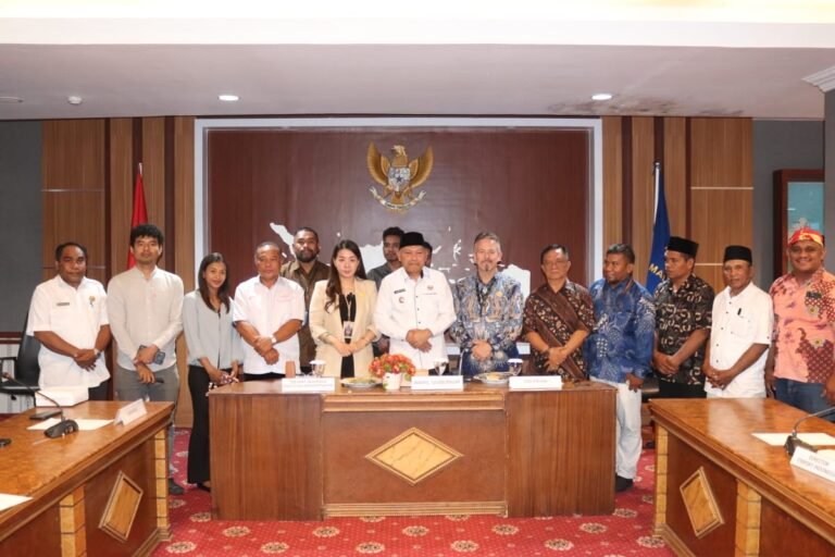 Genjot Investasi Daerah, Wakil Gubernur Malut Terima Audiensi CEO PT ITBPORT