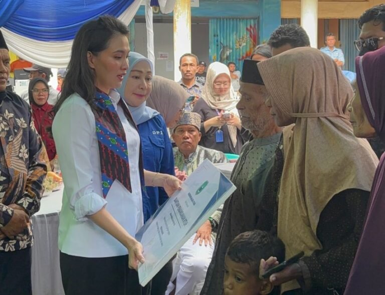 Serly Tjoanda resmi Luncurkan Program Rumah Layak Huni untuk Masyarakat Maluku Utara