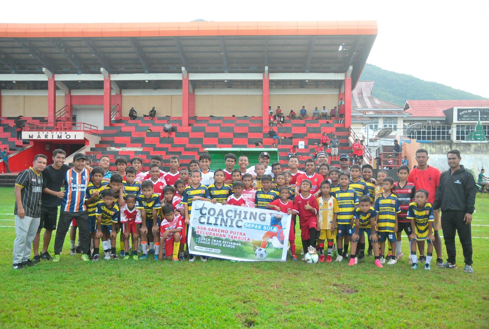 Dapat Arahan Dari Mantan Pelatih Timnas U-17, Kahar: Ini Momen Bersejarah Bagi SSB Saremo Putra