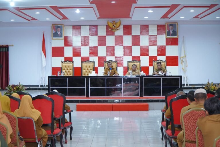 Walikota Pimpinan Rapat Evaluasi Berakhirnya Audit BPK Atas LKPJ Tahun 2024