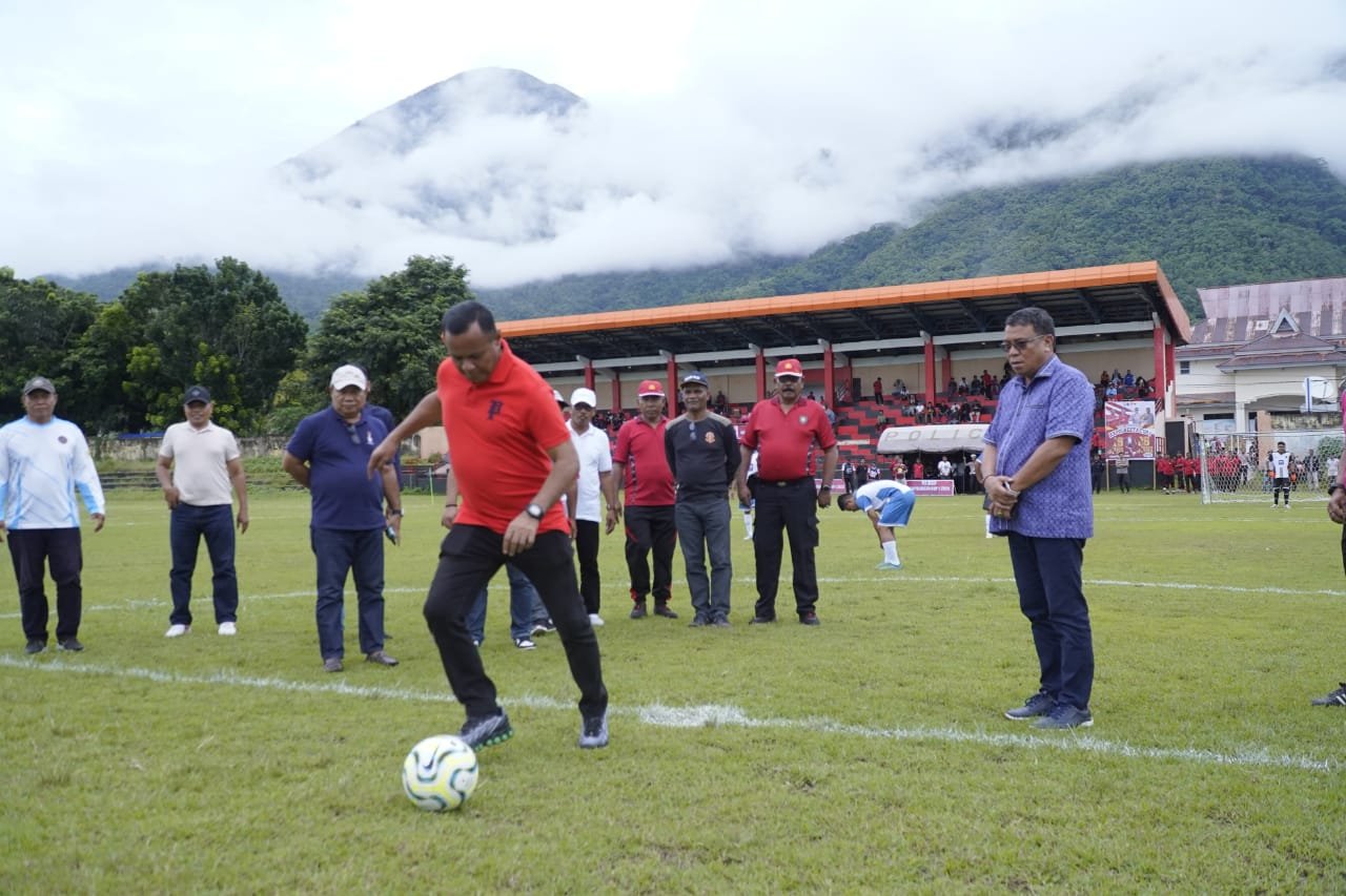 Kapolresta Cup I Resmi Dibuka Walikota Tidore Kepulauan