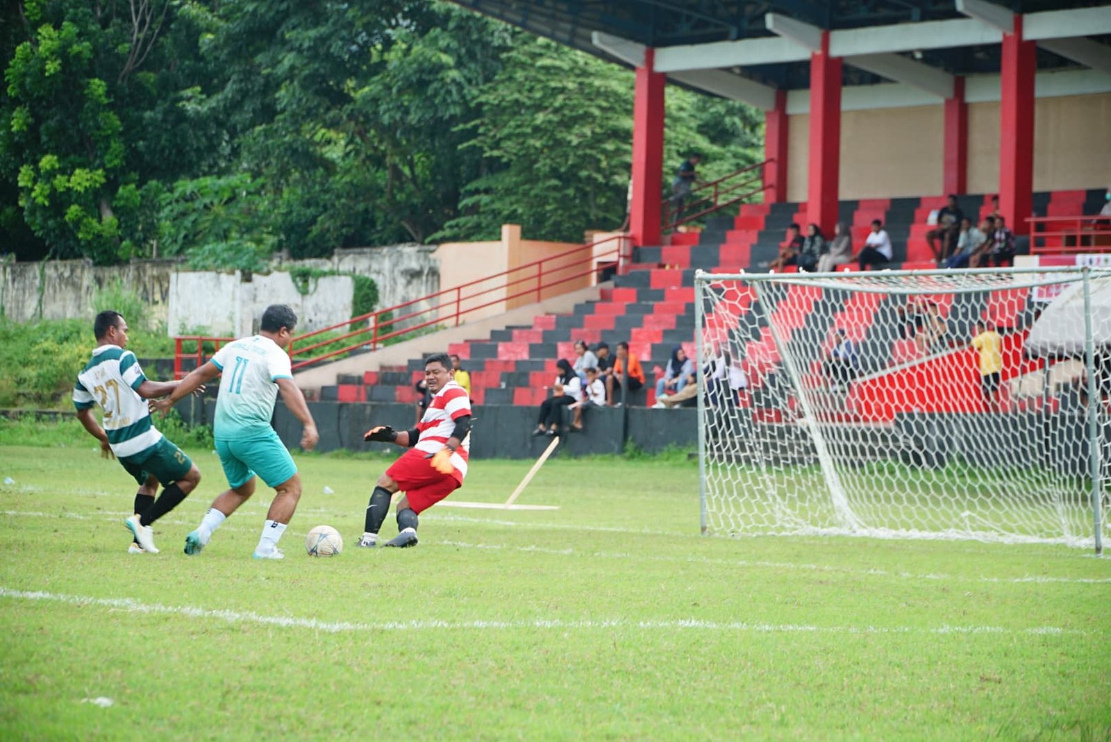 Kwatak Libas Polsek Oba Utara Dengan Skor Meyakinkan