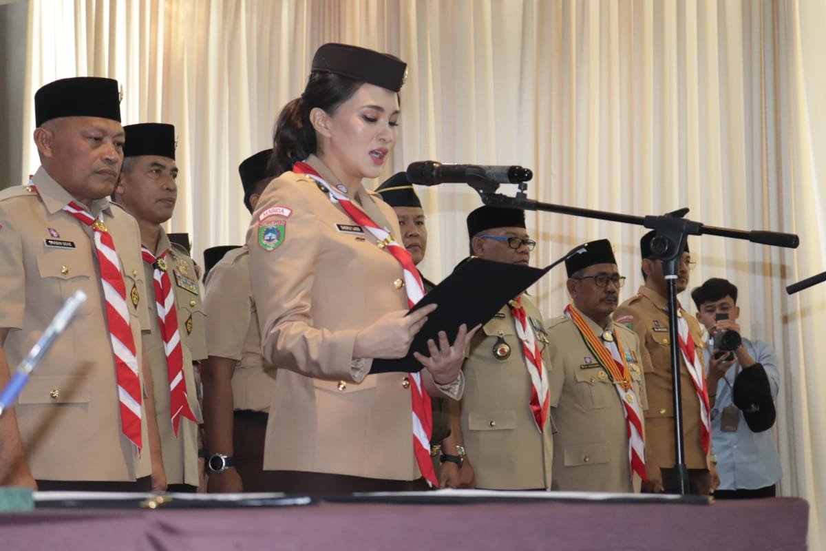 Gubernur Sherly Titip 4 Pesan Pada Pelantikan Pengurus MABIDA, Kwarda Dan LPK Kwarda