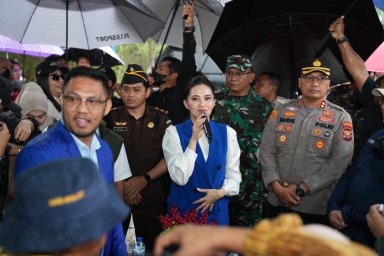 Sherly Tjoanda Tinjau Lokasi Pembangunan Sekolah Rakyat di Halmahera Utara