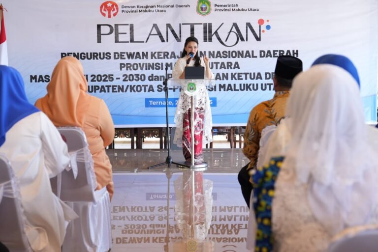 Gubernur Maluku Utara Dorong Dekarnasda Malut Kembangkan Kerajinan dan Industri Kreatif