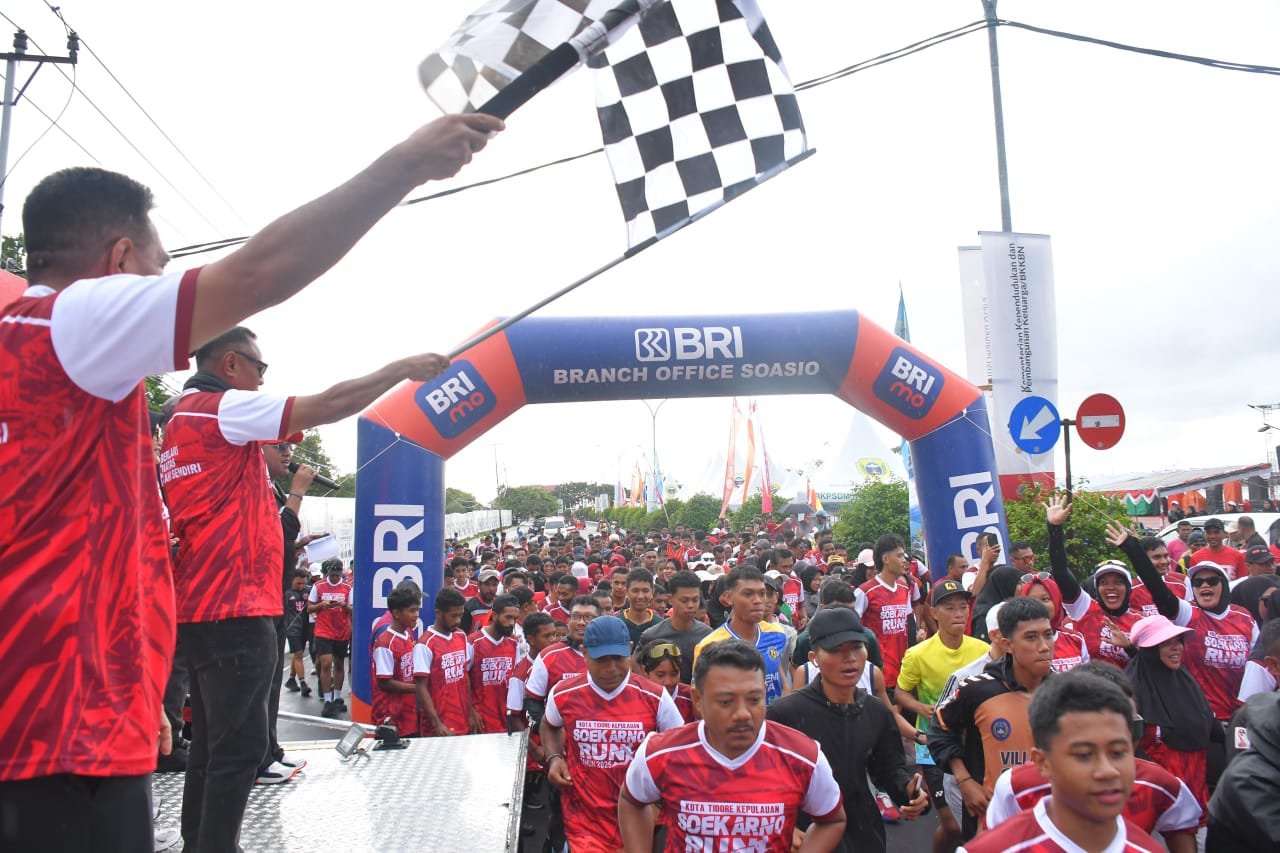 Ratusan Peserta Mengikuti Soekarno Fun Run Dalam Rangka Bulan Bung Karno