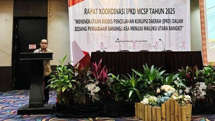 Pemprov Maluku Utara Menggelar Rapat Koordinasi IPKD MCSP Tahun 2025