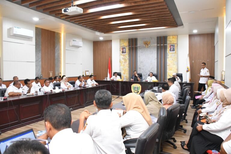 Walikota Pimpin Rapat Persiapan Harganas Ke-32